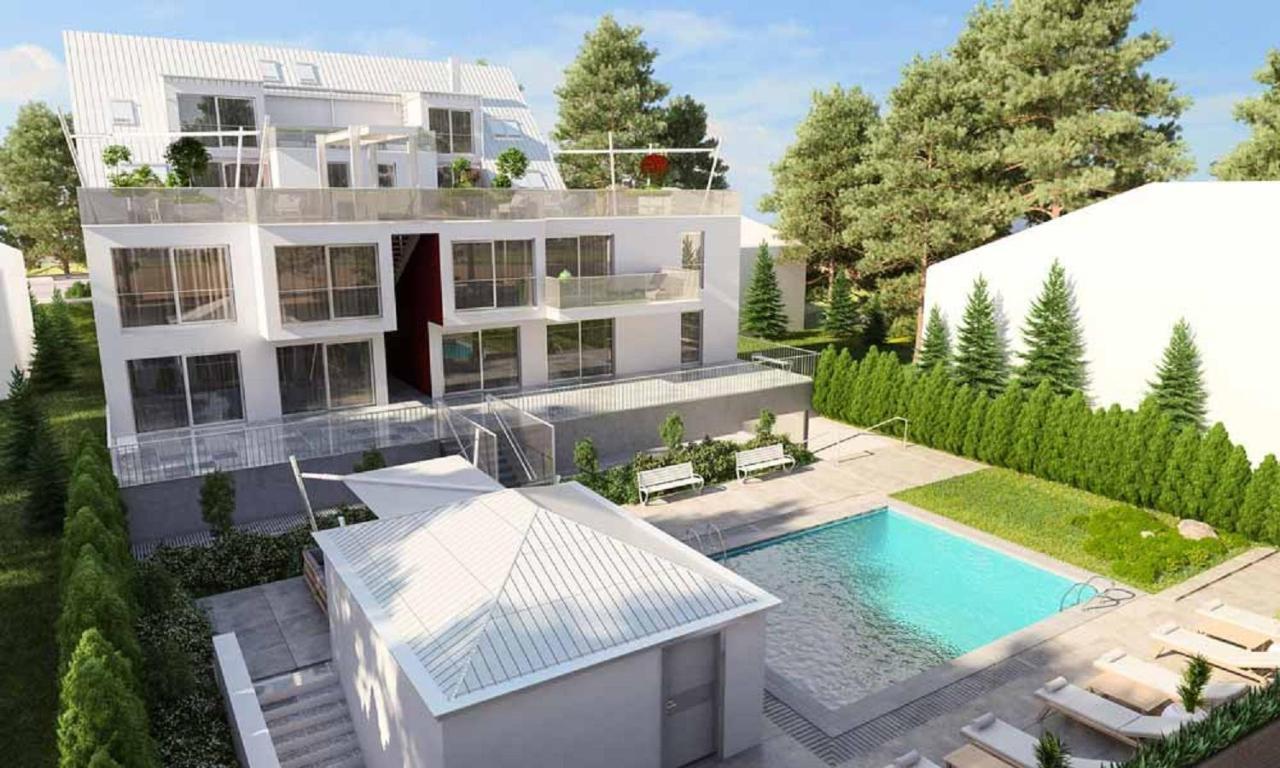 Red Flower Apartment With Pool - 5 Min To Lake Wien Exteriör bild